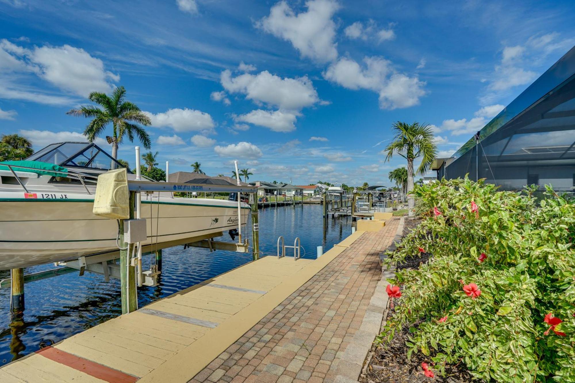 Beachy Cape Coral Home - Swim, Fish, Boat! מראה חיצוני תמונה