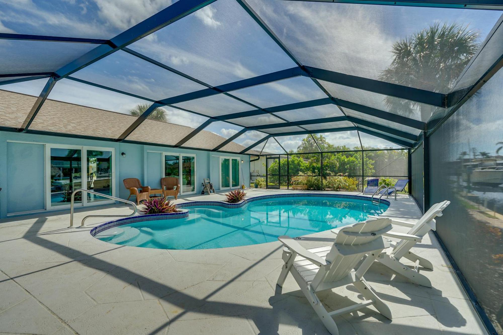 Beachy Cape Coral Home - Swim, Fish, Boat! מראה חיצוני תמונה