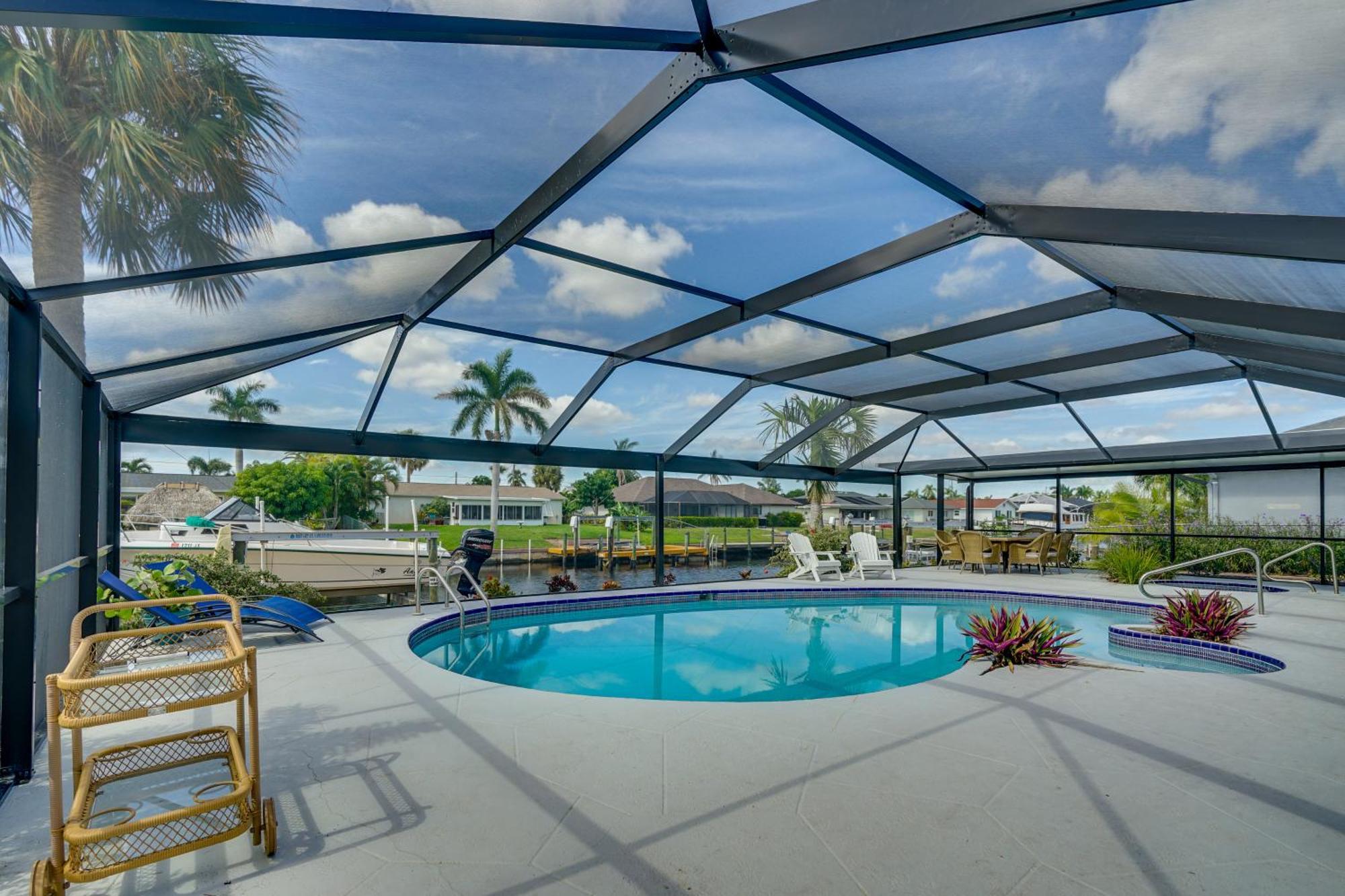 Beachy Cape Coral Home - Swim, Fish, Boat! מראה חיצוני תמונה